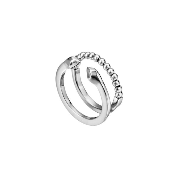 حلقه نقره ای زنانه جاست کاوالی مدل JCRG00080107