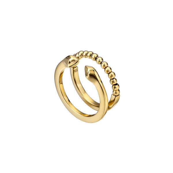 حلقه طلایی زنانه جاست کاوالی مدل JCRG00080206